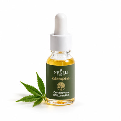 Konopný olej na pleť s 1 % CBD, 15 ml