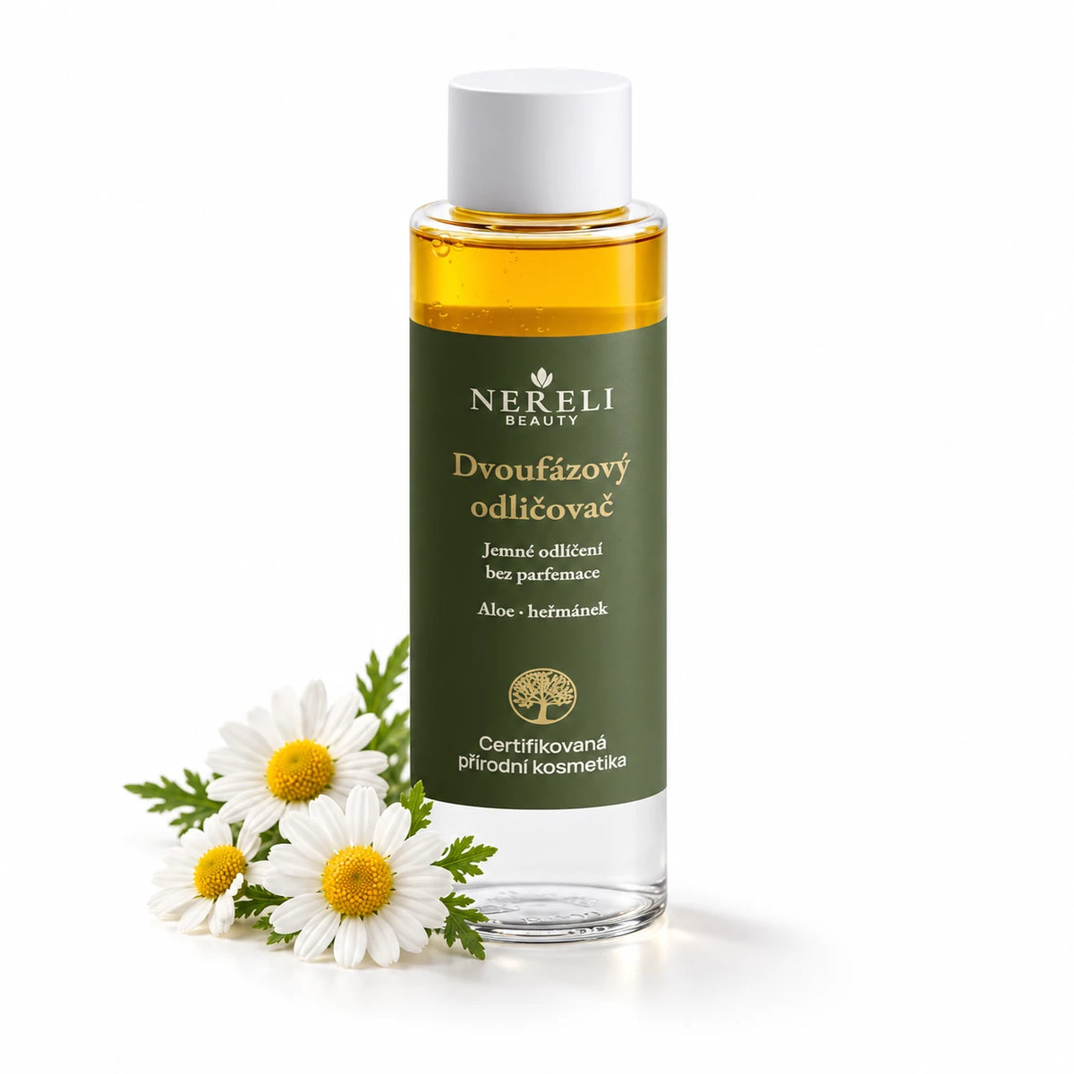 Dvoufázový odličovač bez parfemace, 100 ml
