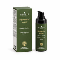 Hydratační sérum s kyselinou hyaluronovou a bisabololem, 30 ml – produktový záběr 02 na bílém pozadí