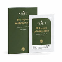 Hydrogelové polštářky pod oči s kofeinem NERELI, 7 párů – produktový záběr 01 na bílém pozadí