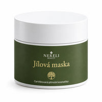 Jílová pleťová maska na póry a černé tečky, 90 ml – produktový záběr 01 na bílém pozadí