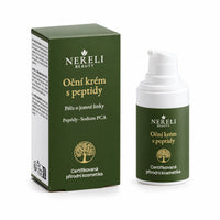 Oční krém s peptidy na jemné vrásky NERELI, 15 ml – produktový záběr 01 na bílém pozadí