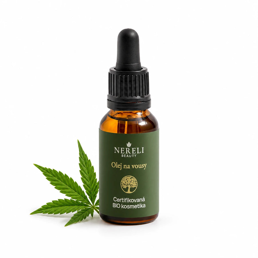 Olej na vousy s CBD, 20 ml