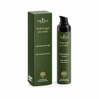 Pleťový gel pro muže se zinkem, 50 ml – produktový záběr 02 na bílém pozadí