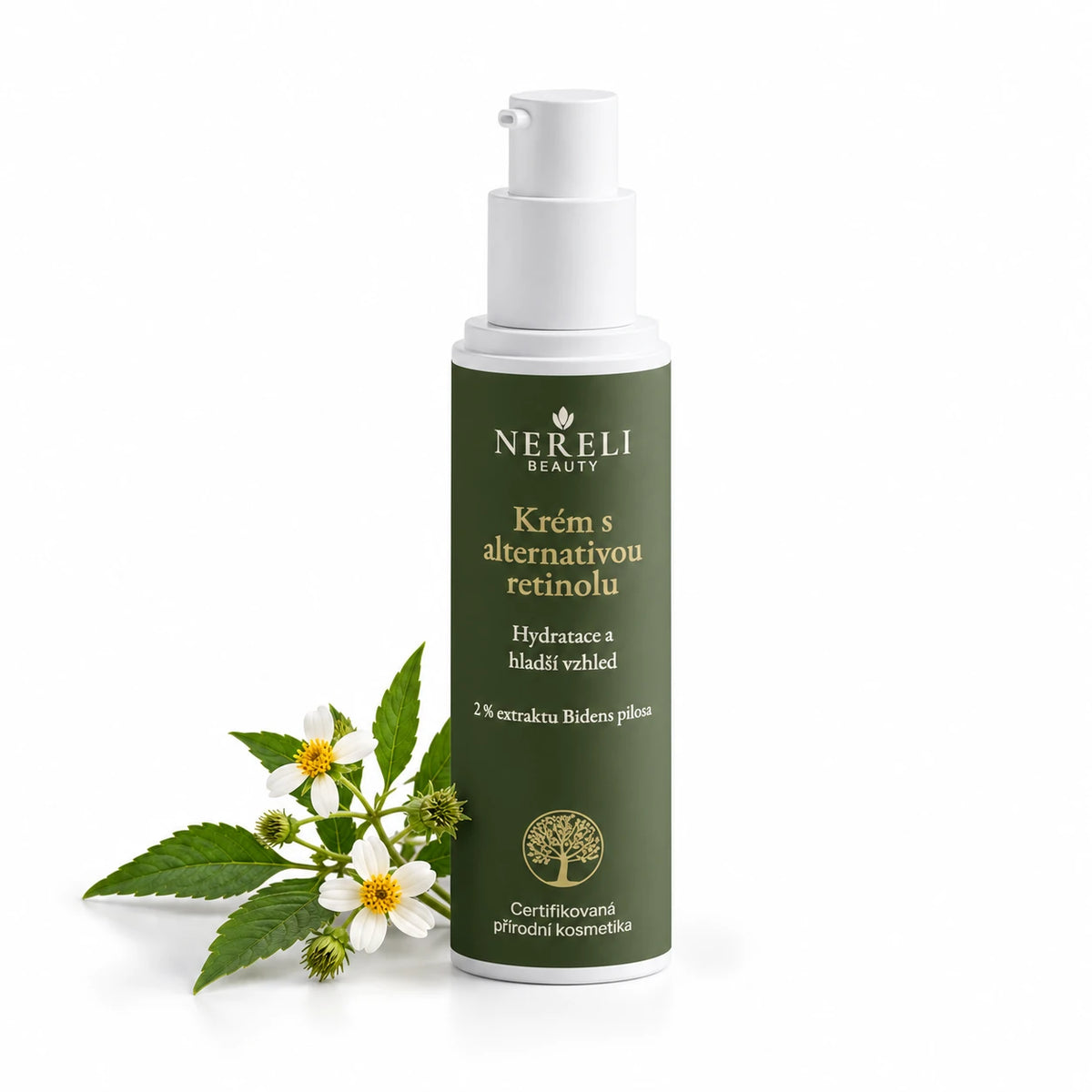 Pleťový krém s přírodní alternativou retinolu, 50 ml