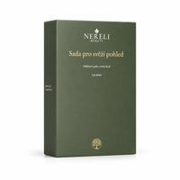 Sada pro odlíčení a rozjasněné oční okolí NERELI, 3 produkty – produktový záběr 01 na bílém pozadí