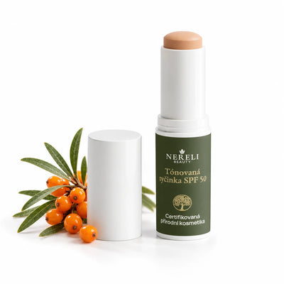 Tónovaná opalovací tyčinka SPF 50, 12 g