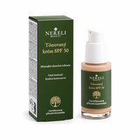 Tónovaný minerální opalovací krém SPF 30 NERELI, 30 ml – produktový záběr 01 na bílém pozadí