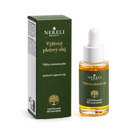 Výživný pleťový olej, 30 ml – produktový záběr 01 na bílém pozadí